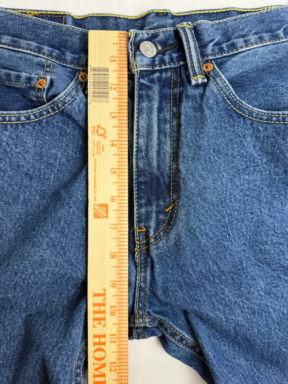 Levi's Straight Fit Blue Men's Jeans